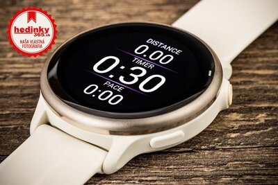 Garmin Vívoactive 6, Lunar Gold / Ivory, Silicone Band