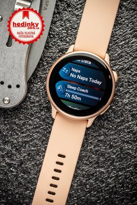 Garmin Vívoactive 6, Metallic Pink Dawn / Pink Dawn, Silicone Band