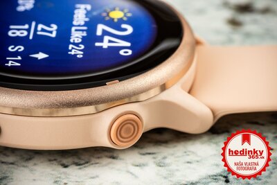 Garmin Vívoactive 6, Metallic Pink Dawn / Pink Dawn, Silicone Band