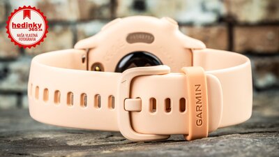 Garmin Vívoactive 6, Metallic Pink Dawn / Pink Dawn, Silicone Band