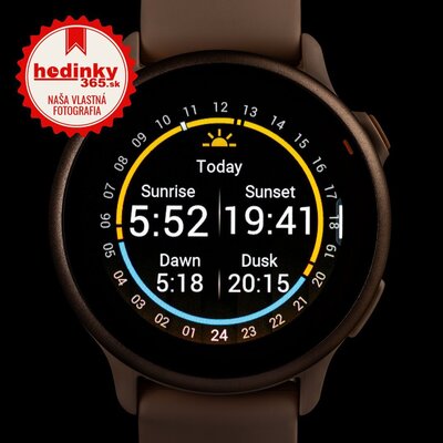 Garmin Vívoactive 6, Metallic Pink Dawn / Pink Dawn, Silicone Band