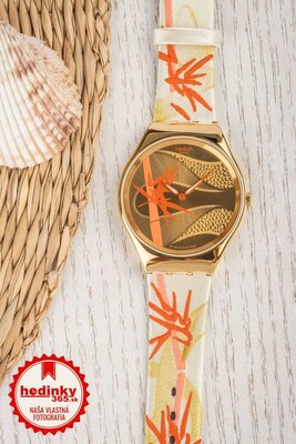 Swatch Golden Red Bamboo SYXZ105 (II. Akosť)