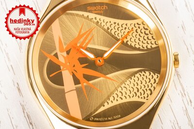 Swatch Golden Red Bamboo SYXZ105 (II. Akosť)