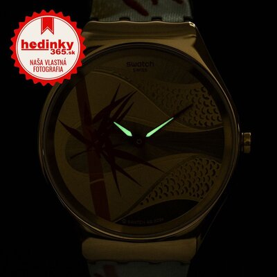 Swatch Golden Red Bamboo SYXZ105 (II. Akosť)