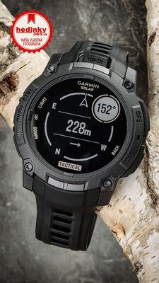 Garmin Instinct 3 SOLAR 50mm, Tactical Edition, Black