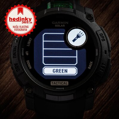 Garmin Instinct 3 SOLAR 50mm, Tactical Edition, Black