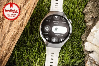 Huawei Watch 5 42mm LTE Silver, White Composite Strap