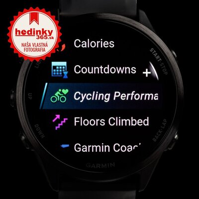 (SK) Garmin Forerunner 570 (47mm), Slate Gray, Translucent Black