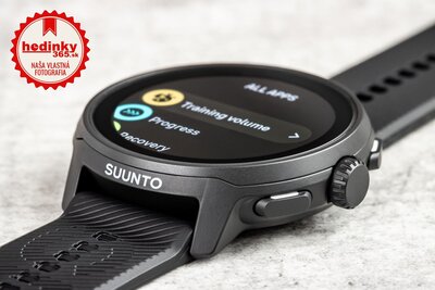 Suunto Run All Black (silikónový remienok) (rozbalené)