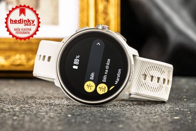 Suunto Run Frost Gray (silikónový remienok)