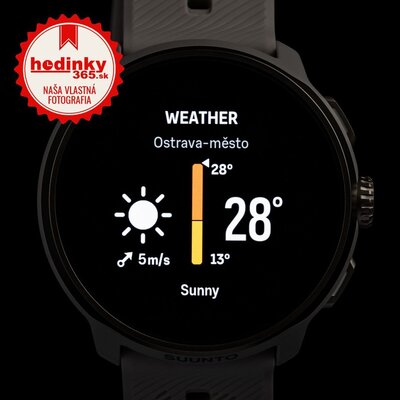 Suunto Run Frost Gray (silikónový remienok)