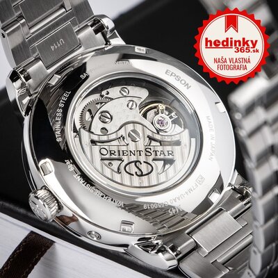 Orient Star Classic M45 F7 Moon Phase Open Heart Automatic RE-BT0005S00B (+ náhradný remienok)