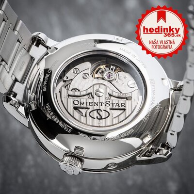 Orient Star Classic M45 F7 Moon Phase Open Heart Automatic RE-BT0006L00B (+ náhradný remienok)
