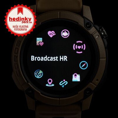 Coros Nomad Brown / Silicone Band