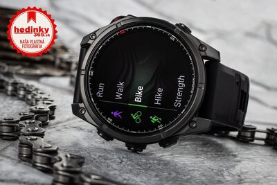 Garmin Fenix 8 Pro AMOLED 47mm, Sapphire Carbon Gray DLC Titanium Black