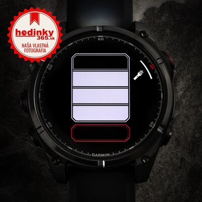 Garmin Fenix 8 Pro AMOLED 47mm, Sapphire Carbon Gray DLC Titanium Black