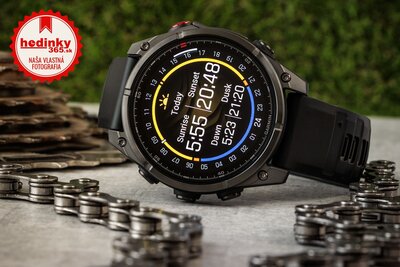 Garmin Fenix 8 Pro AMOLED 47mm, Sapphire Carbon Gray DLC Titanium (Premium) (+ náhradný remienok)