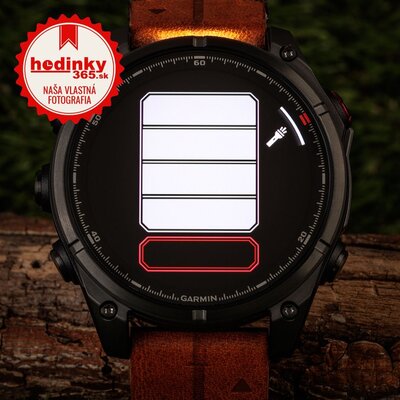 Garmin Fenix 8 Pro AMOLED 47mm, Sapphire Carbon Gray DLC Titanium (Premium) (+ náhradný remienok)