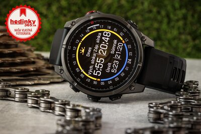Garmin Fenix 8 Pro AMOLED 47mm, Sapphire Carbon Gray DLC Titanium (Premium) (+ náhradný remienok)