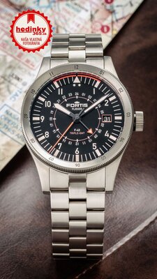 Fortis Flieger F-43 Triple-GMT Automatic COSC Chronometer F4260000