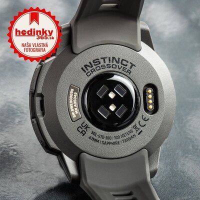 Garmin Instinct Crossover AMOLED, Charcoal