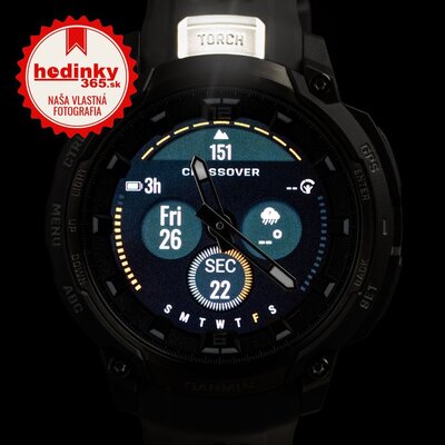 Garmin Instinct Crossover AMOLED, Charcoal