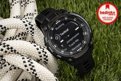 Garmin Instinct Crossover AMOLED Tactical Edition, Black