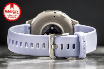 Garmin Venu 4 41mm Silver / Periwinkle, Silicone Band