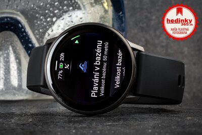 Garmin Venu 4 45mm Slate / Black Silicone Band (rozbalené)