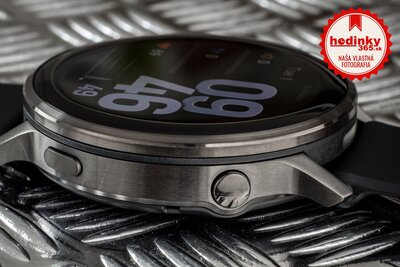 Garmin Venu 4 45mm Slate / Black Silicone Band (rozbalené)