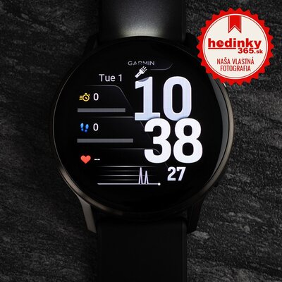 Garmin Venu 4 45mm Slate / Black Silicone Band (rozbalené)