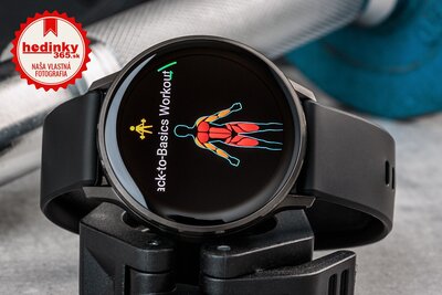 (SK) Garmin Venu 4 45mm Slate / Brown, Leather Band (+ náhradný remienok)