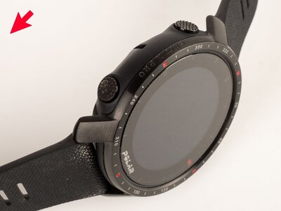 Polar Grit X Pro Night Black, veľkosť M/L (II. Akosť)