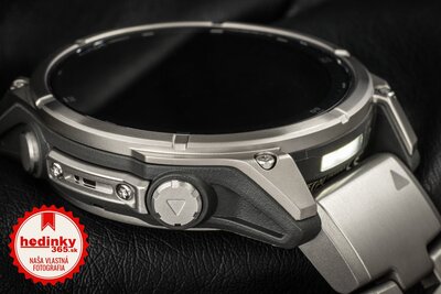 Garmin Fenix 8 AMOLED 47 mm, Exclusive Titanium Graphite Titanium Band (Premium) (+ náhradný remienok)