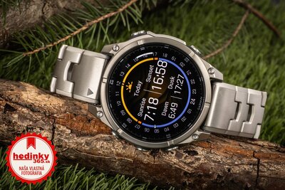 Garmin Fenix 8 AMOLED 47 mm, Exclusive Titanium Graphite Titanium Band (Premium) (+ náhradný remienok)