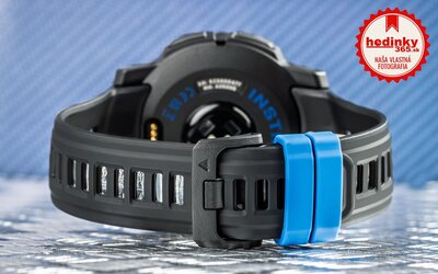 Garmin Instinct 3 AMOLED 50mm, Black/Bolt Blue