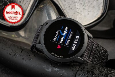 Coros Pace 4 Black / Nylon Band (rozbalené)