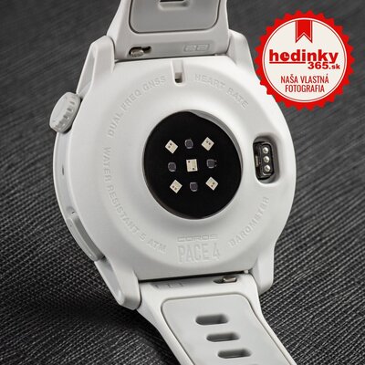 Coros Pace 4 White / Silicone Band