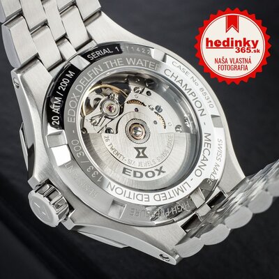 Edox Delfin Mecano 85310-3dm-ngin Limited Edition 300pcs
