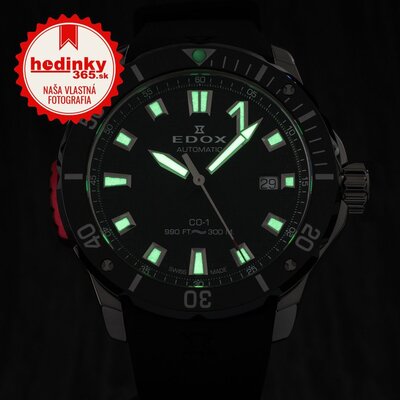 Edox CO-1 Date Automatic 80137-3NR-CANN