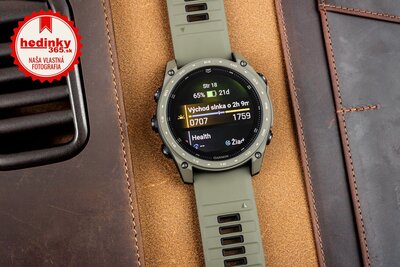 Garmin Tactix 8 Sapphire AMOLED 51mm, Olive Drab Cerakote